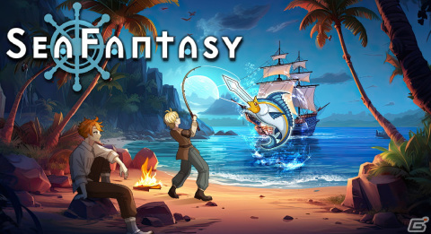 大陸の70％が水没した世界で釣りをしながら冒険するファンタジー×釣りRPG「Sea Fantasy」が2025年2月に発売決定！Steamストアページも公開の画像1