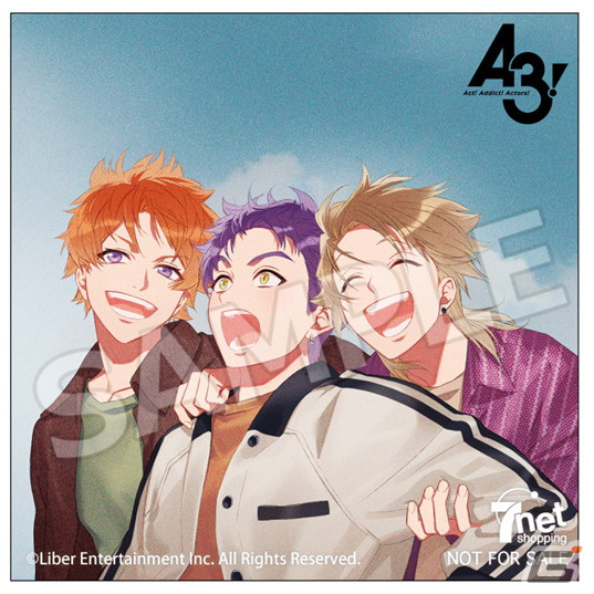 「A3!」5月8日発売「A3! INNOCENT SUMMER EP」のジャケットが公開！皇天馬、三好一成、兵頭九門の3人を冨士原良氏が描き下ろしの画像8