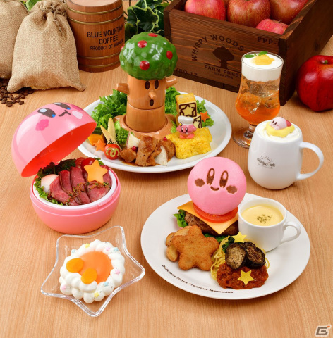 「カービィカフェ」“カービィのもぐもぐローストビーフ丼”など4種の新グランドメニューが登場！3月1日より提供開始の画像1