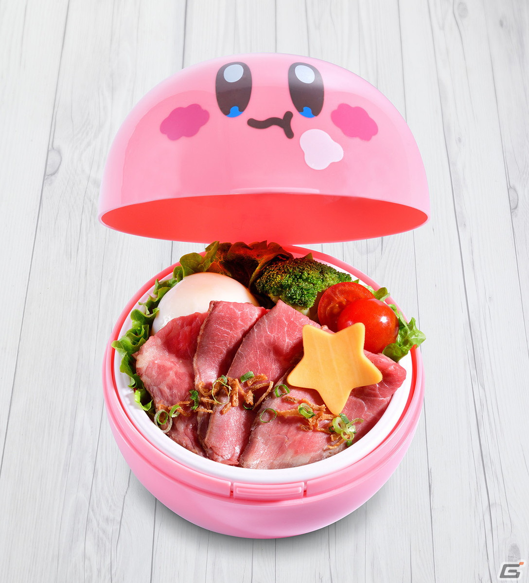 「カービィカフェ」“カービィのもぐもぐローストビーフ丼”など4種の新グランドメニューが登場！3月1日より提供開始の画像