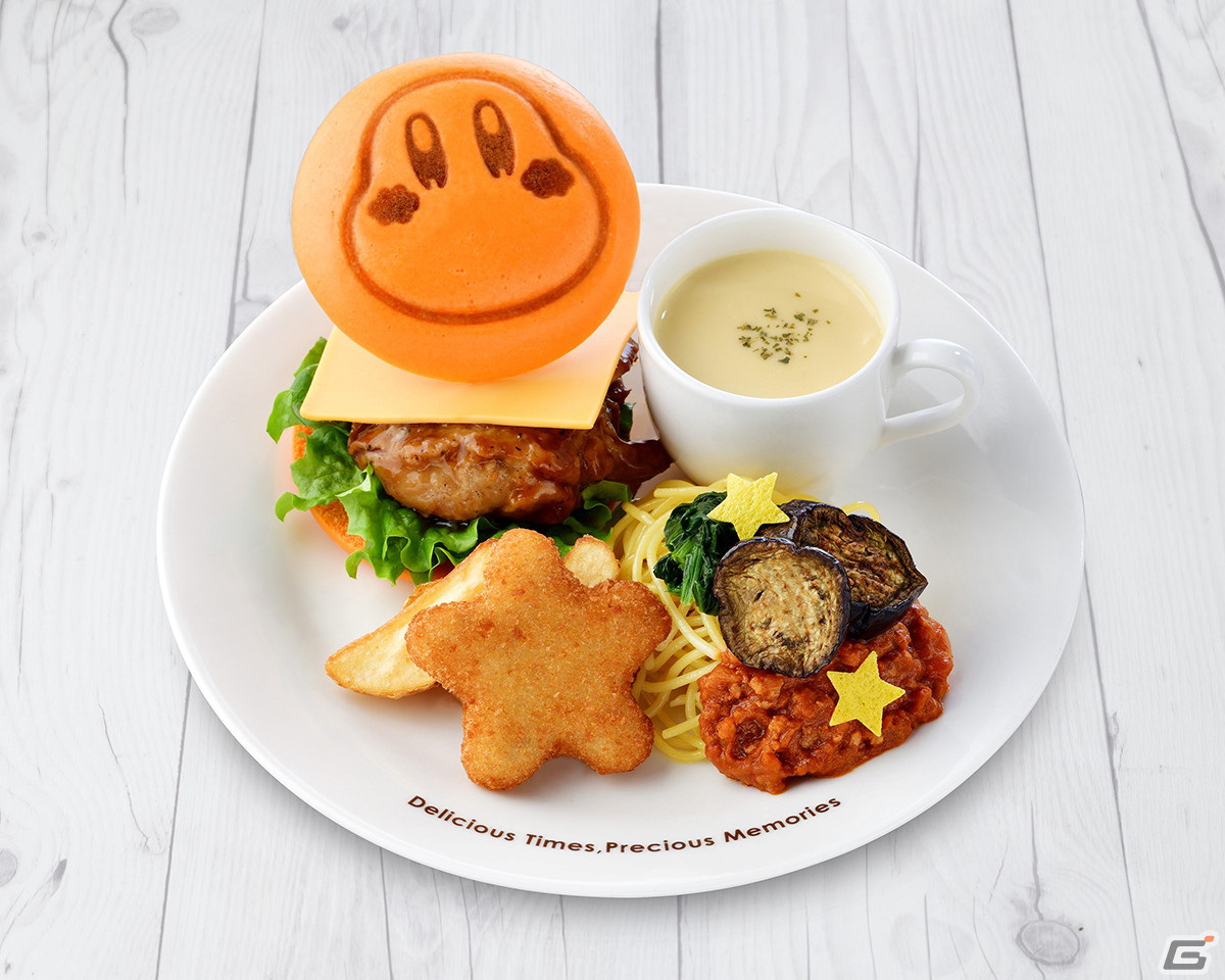 「カービィカフェ」“カービィのもぐもぐローストビーフ丼”など4種の新グランドメニューが登場！3月1日より提供開始の画像