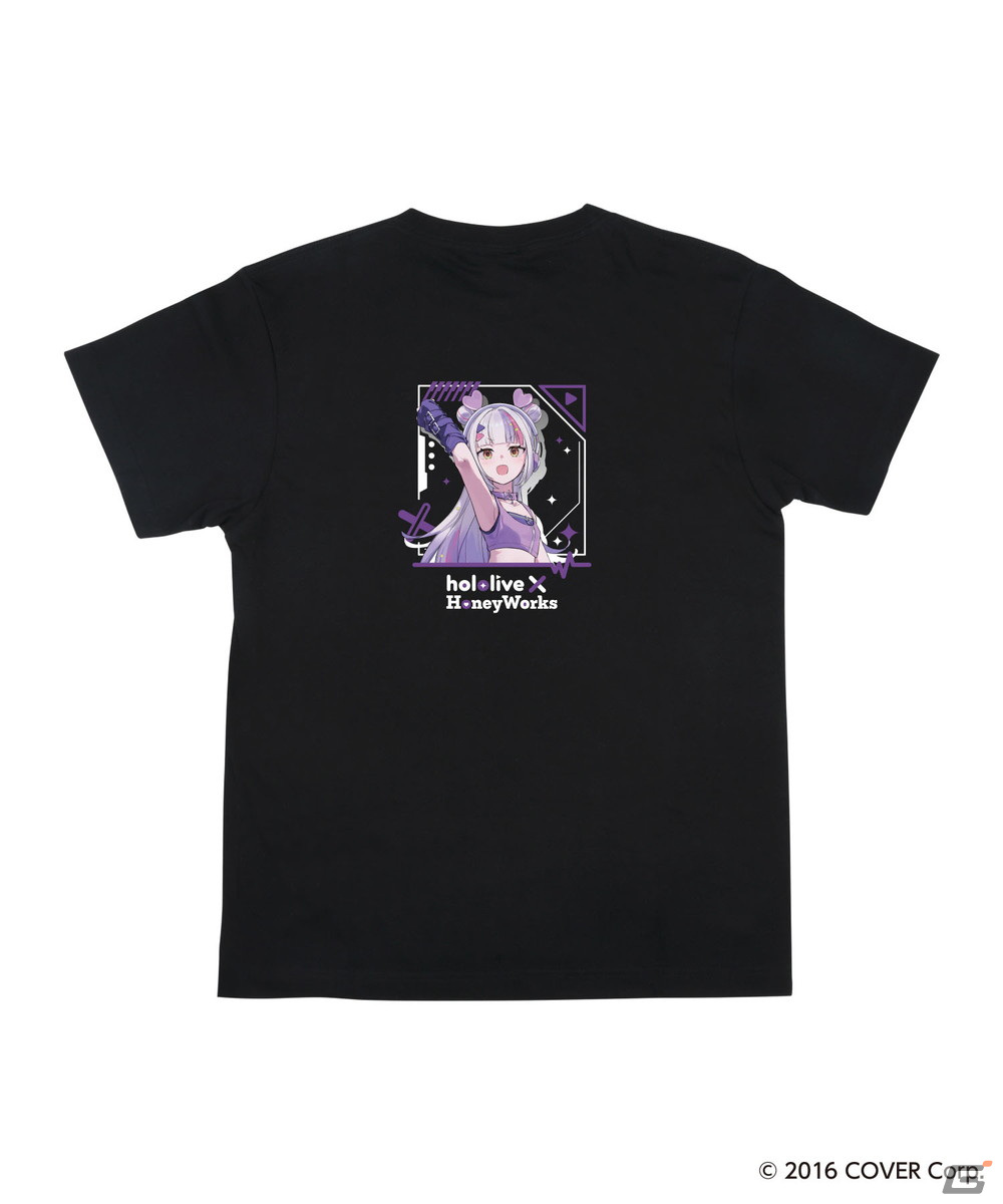 「hololive × HoneyWorks」とZOZOTOWNのコラボアイテムが2月28日より受注販売！りたお氏による描き下ろしイラストTシャツなどを展開の画像3