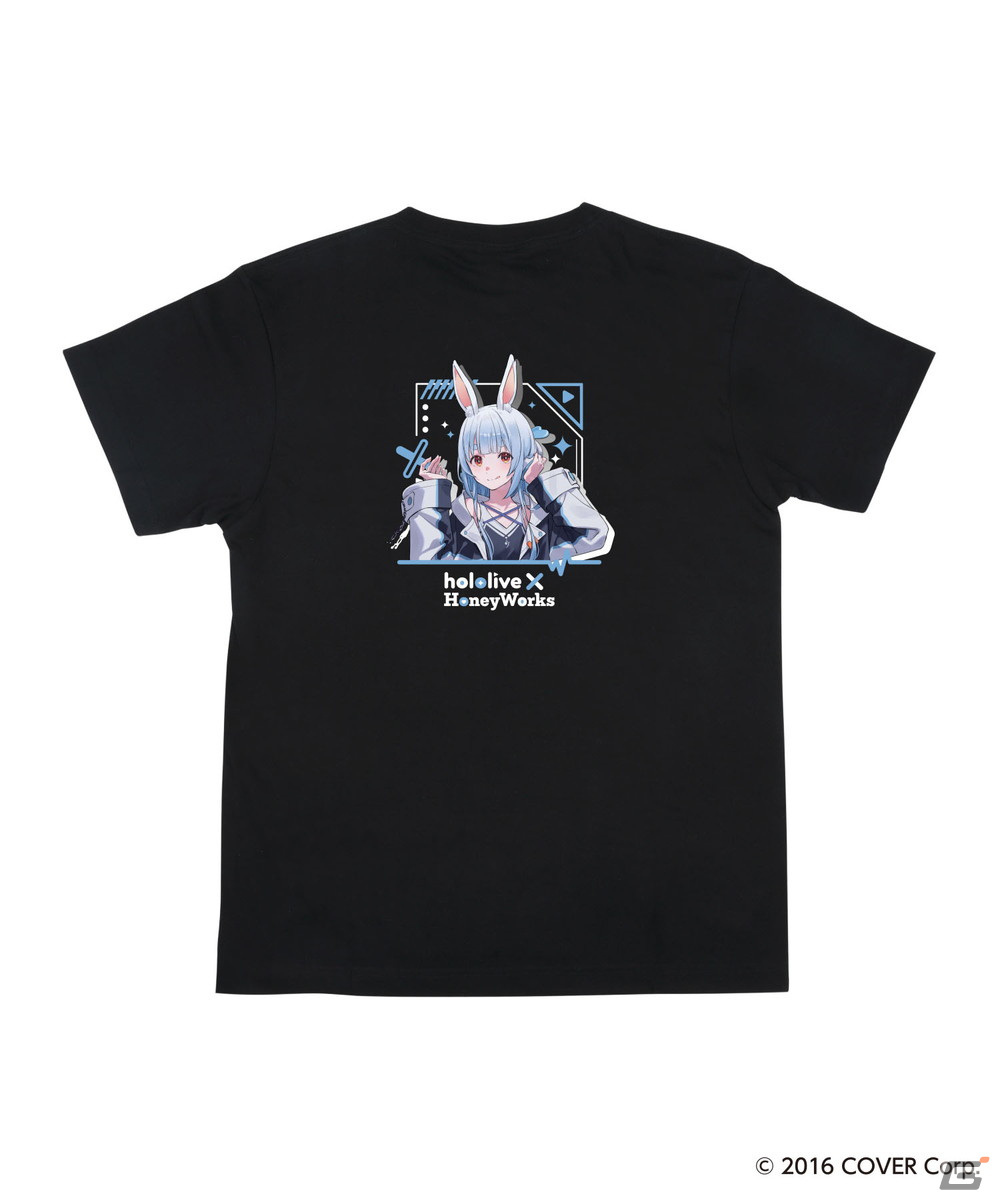 「hololive × HoneyWorks」とZOZOTOWNのコラボアイテムが2月28日より受注販売！りたお氏による描き下ろしイラストTシャツなどを展開の画像4