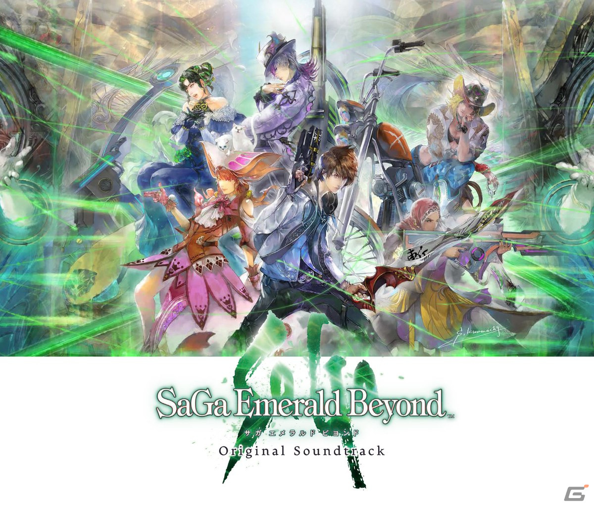 「サガ エメラルド ビヨンド」に実装されている楽曲をCD3枚組に収録した「SaGa Emerald Beyond Original Soundtrack」が5月1日に発売！の画像