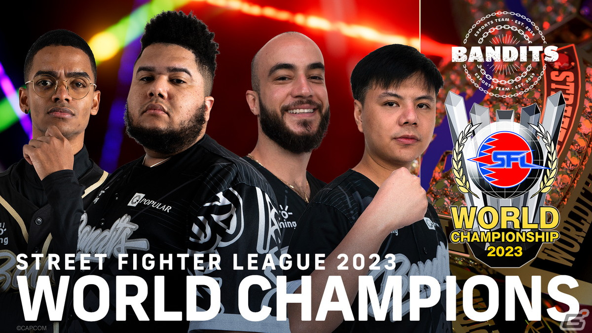 「CAPCOM CUP X」優勝賞金100万ドルはUMA選手が獲得!「ストリートファイターリーグ: ワールドチャンピオンシップ 2023」の結果もの画像
