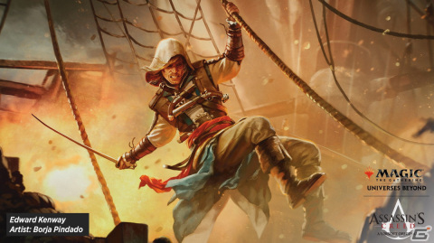 「マジック:ザ・ギャザリング」今後発売される「Fallout」「Assassin's Creed」コラボセットの情報が公開!の画像