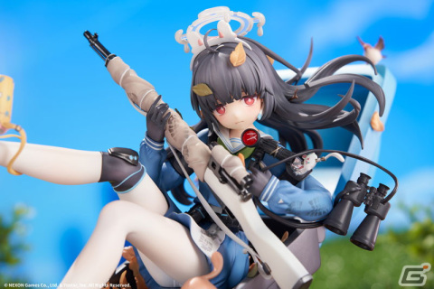 「ブルアカ」RABBIT小隊所属のスナイパー・ミユがEXスキル演出を切り取る形で1/7スケールフィギュアに！あみあみにて予約受付中の画像1