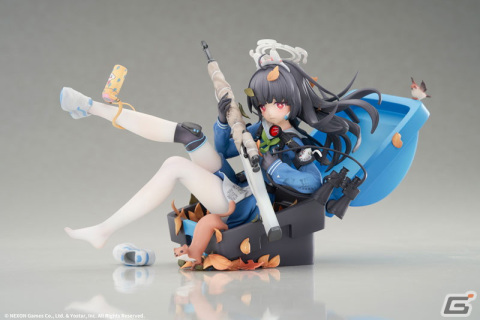 「ブルアカ」RABBIT小隊所属のスナイパー・ミユがEXスキル演出を切り取る形で1/7スケールフィギュアに!あみあみにて予約受付中の画像