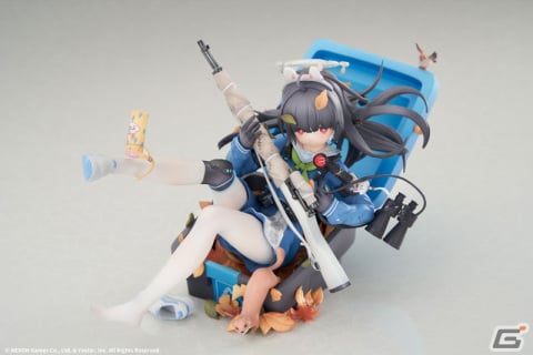 「ブルアカ」RABBIT小隊所属のスナイパー・ミユがEXスキル演出を切り取る形で1/7スケールフィギュアに!あみあみにて予約受付中の画像