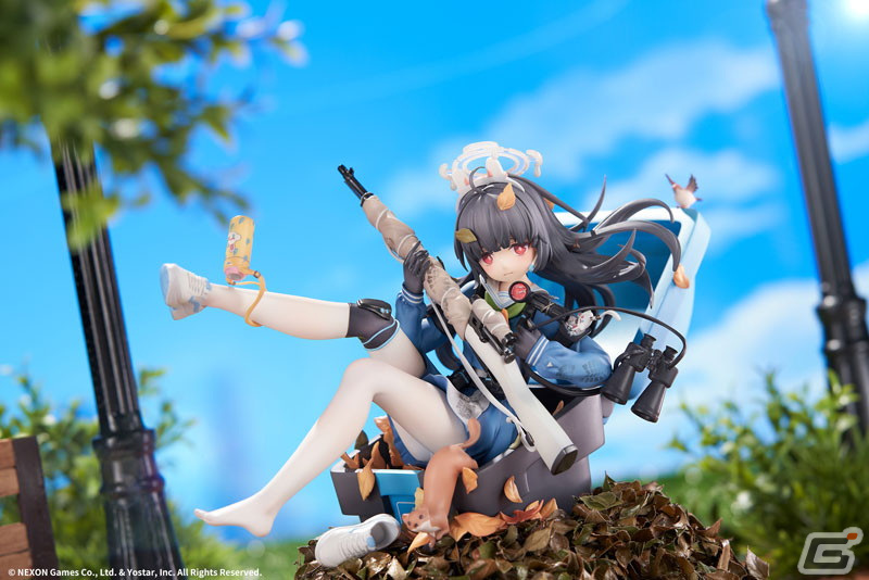 「ブルアカ」RABBIT小隊所属のスナイパー・ミユがEXスキル演出を切り取る形で1/7スケールフィギュアに！あみあみにて予約受付中の画像11