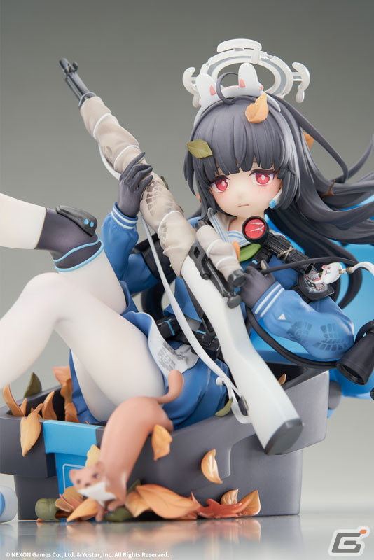 「ブルアカ」RABBIT小隊所属のスナイパー・ミユがEXスキル演出を切り取る形で1/7スケールフィギュアに！あみあみにて予約受付中の画像12