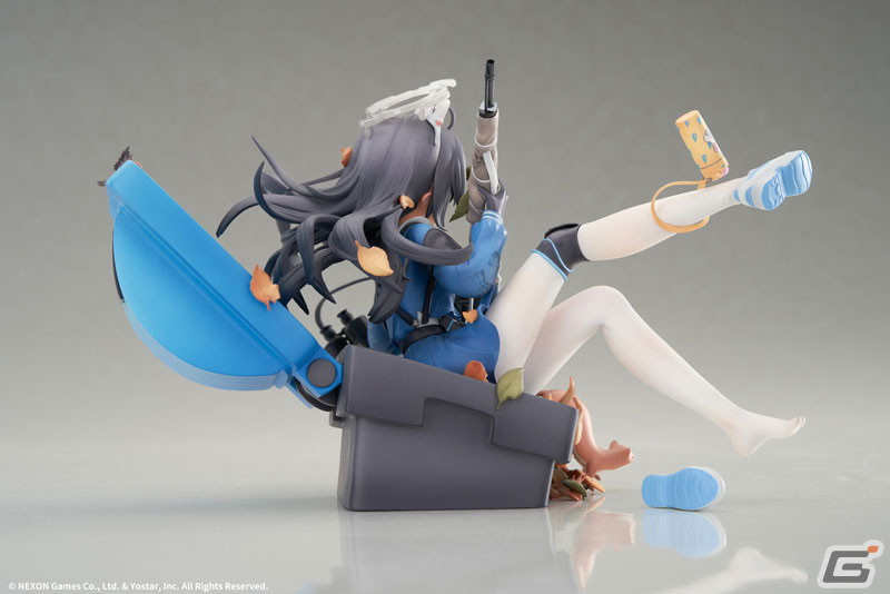 「ブルアカ」RABBIT小隊所属のスナイパー・ミユがEXスキル演出を切り取る形で1/7スケールフィギュアに！あみあみにて予約受付中の画像4