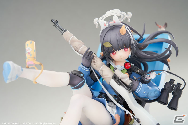 「ブルアカ」RABBIT小隊所属のスナイパー・ミユがEXスキル演出を切り取る形で1/7スケールフィギュアに！あみあみにて予約受付中の画像9
