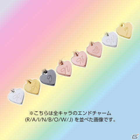 「プリティーリズム・レインボーライブ」10周年記念ネックレスが登場！なる、あん、いと、りんね、べる、わかな、おとは、ジュネの全8種の画像26