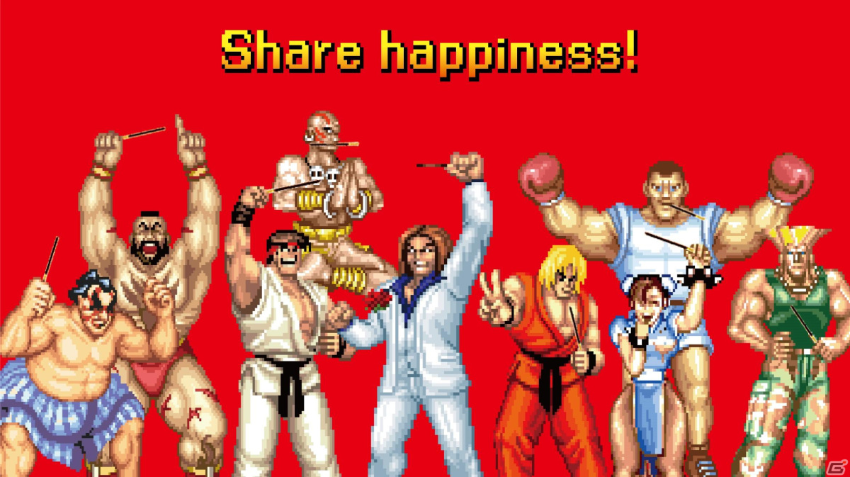 「ポッキー」×「ストリートファイター」コラボのオリジナルゲーム「Street Fighter II POCKY EDITION」に狩野英孝さんがEIKOとして参戦！の画像