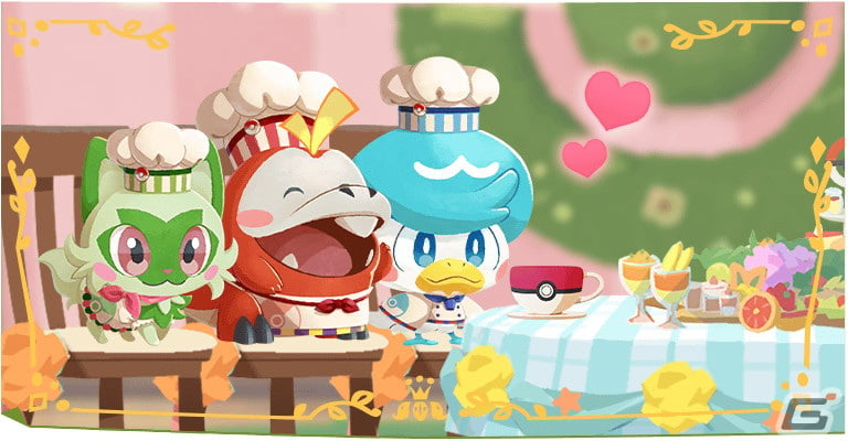 ようこそ！ポケモンカフェ～まぜまぜパズル～」になかよしシェフの