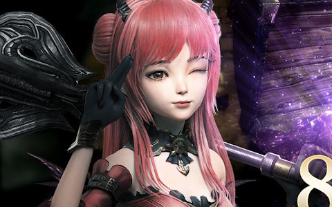 放置系MMORPG「ダークオリンポス：闇の女神」が正式リリース！2,000回分の無料ガチャや紫ダイヤ8,888万個分山分けイベントも