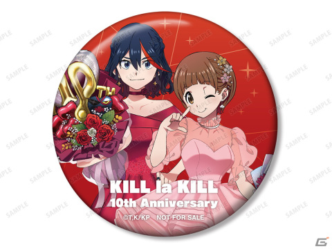 「キルラキル」10周年記念ポップアップショップがタワレコ3店舗にて3月15日より開催！ドレスアップした流子らの描き下ろしイラストグッズもの画像18
