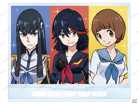「キルラキル」10周年記念ポップアップショップがタワレコ3店舗にて3月15日より開催！ドレスアップした流子らの描き下ろしイラストグッズもの画像21