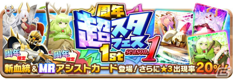 「LINE：モンスターファーム」で1stアニバーサリーイベントが開催！ユグドラシルとデュラハンが登場する「周年超スタフェス1st.s1」もの画像2