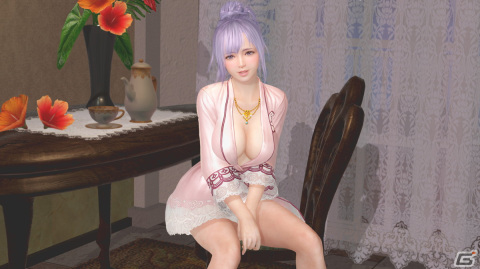 「DOAXVV」しずくの新SSR水着「宵待銀狐」が登場！ふわふわな耳と尻尾をもつ妖狐な女神にぴったりな“毛皮の表現”機能に対応の画像8