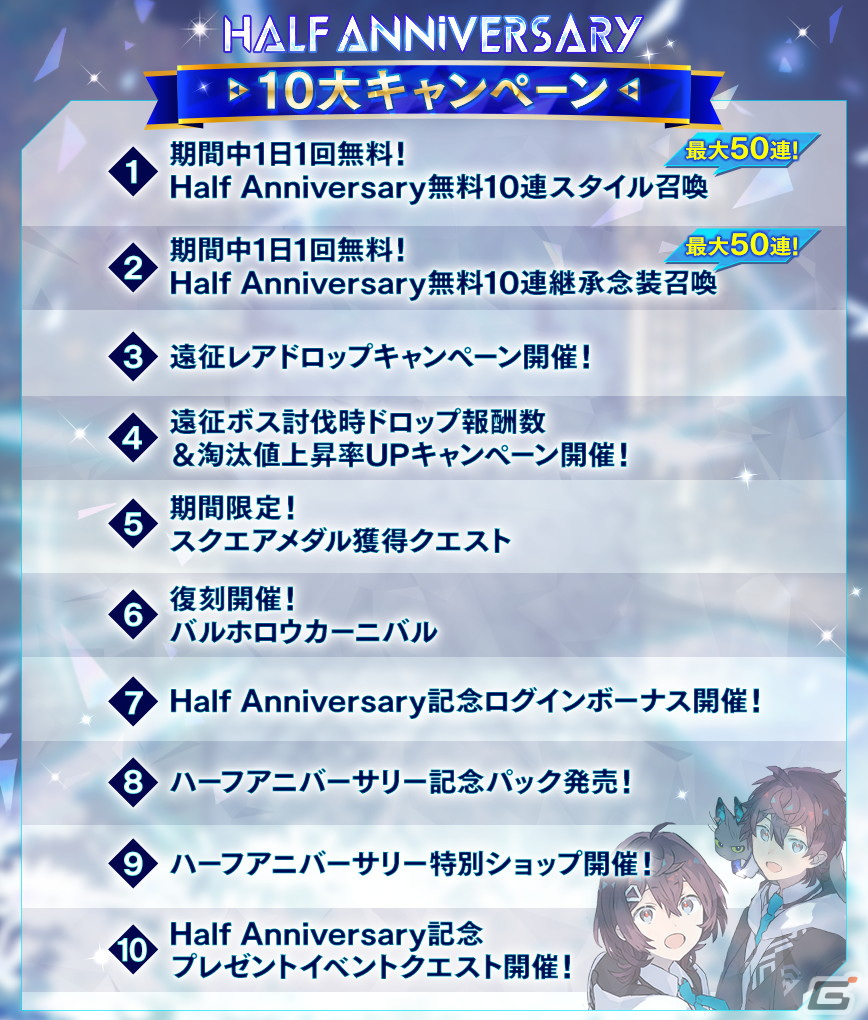 「アスタタ」0.5周年記念の革命的アップデートが実施！“完結しない”新たな物語を描く新章やバトルを重視したメインクエストなどが登場の画像
