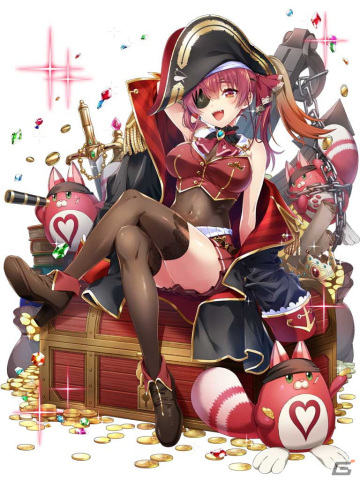 白猫プロジェクト」と「ホロライブ」がコラボ！兎田ぺこらさん