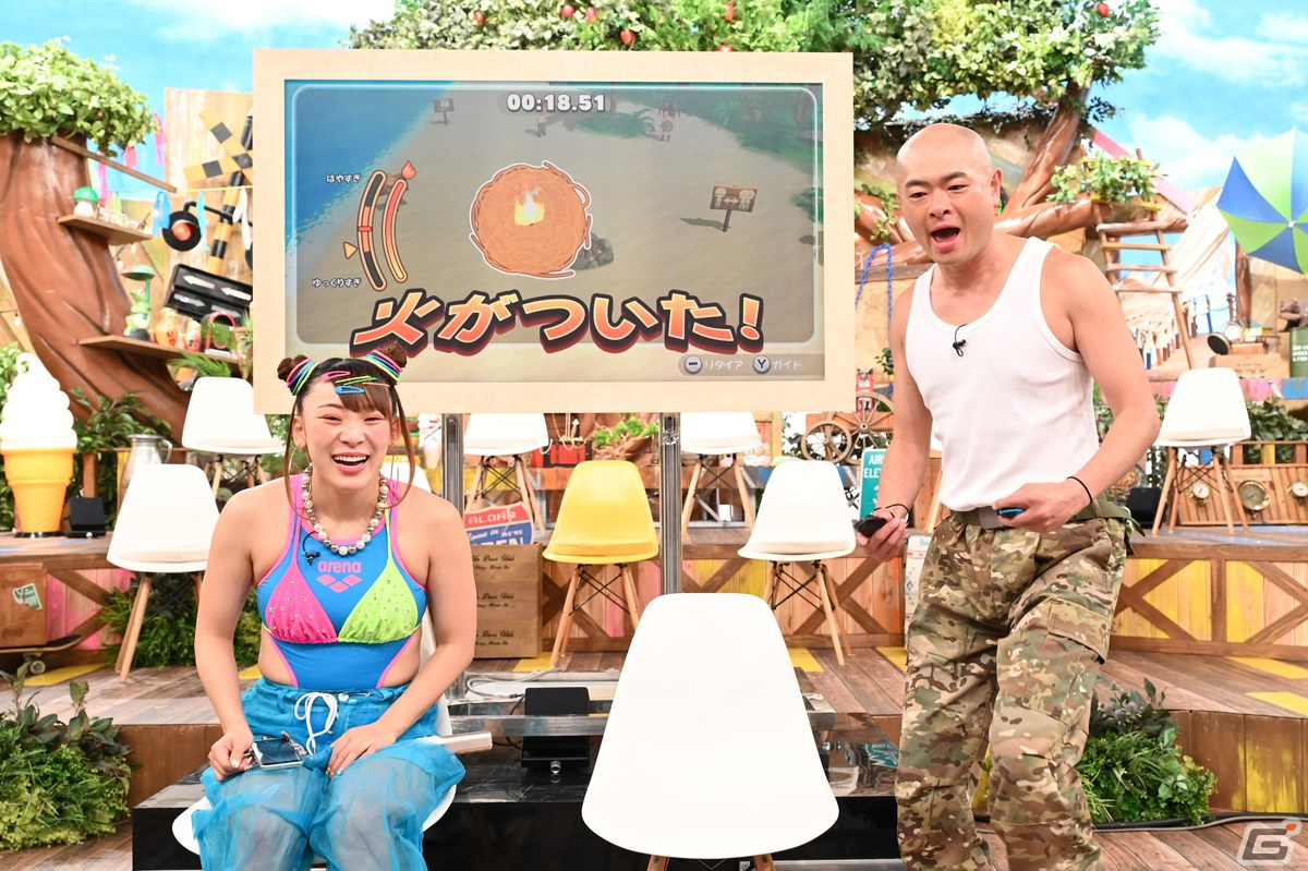 「アイ・アム・冒険少年 超・脱出島」完成披露記者会見レポート！あばれる君とフワちゃんによる火起こし対決は1秒差の接戦にの画像11