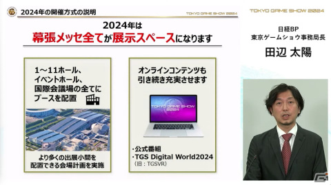 「東京ゲームショウ2024」では幕張メッセ全館を展示スペースに―国内はもちろん、海外来場者の増加を目指すの画像13