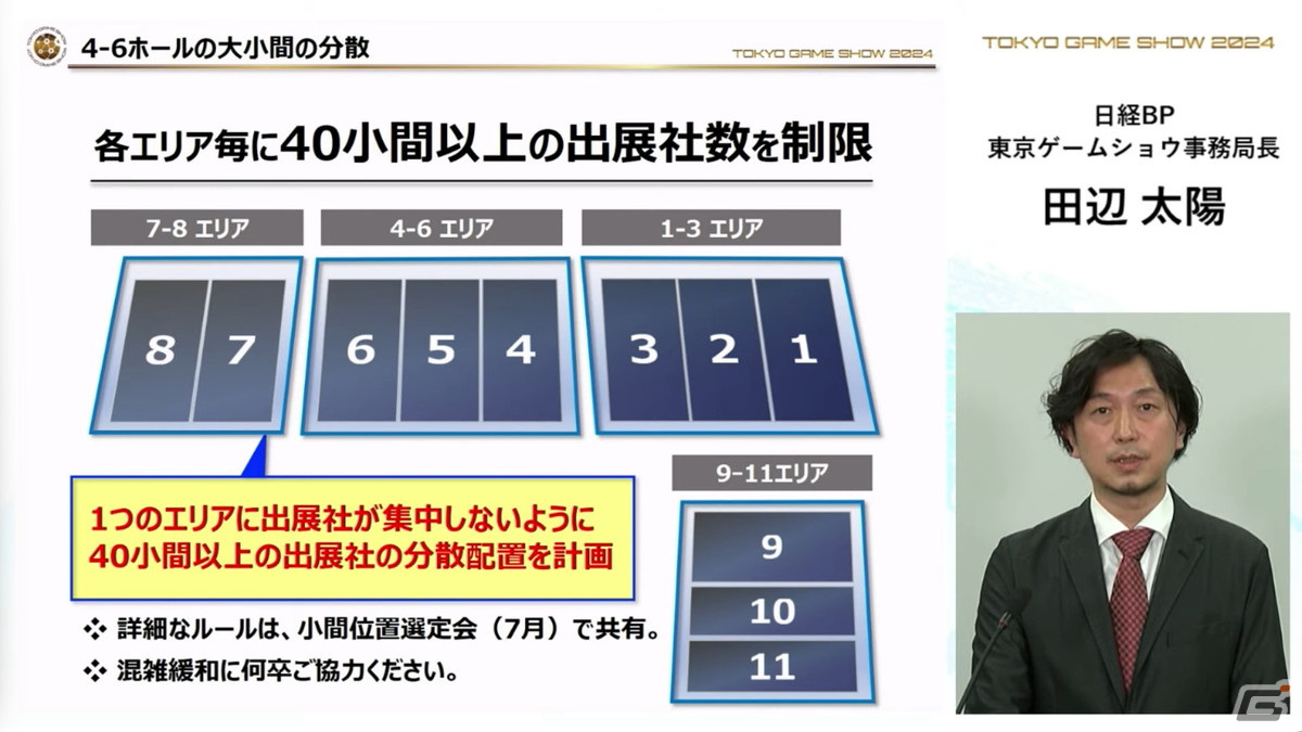 「東京ゲームショウ2024」では幕張メッセ全館を展示スペースに―国内はもちろん、海外来場者の増加を目指すの画像