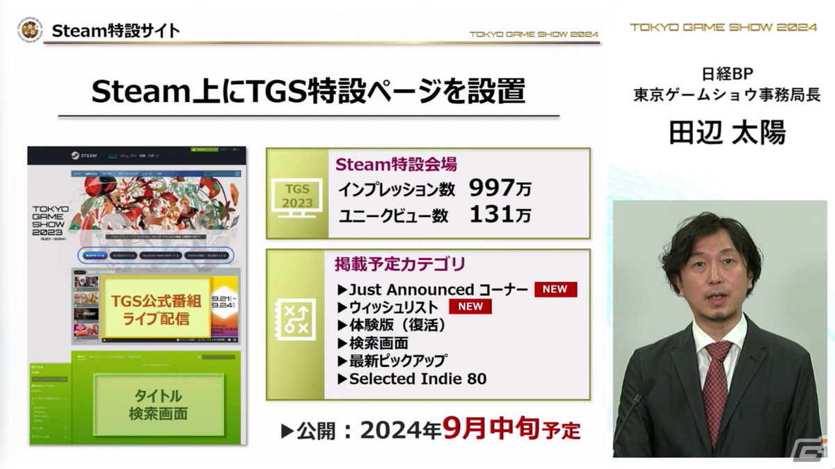「東京ゲームショウ2024」では幕張メッセ全館を展示スペースに―国内はもちろん、海外来場者の増加を目指すの画像26