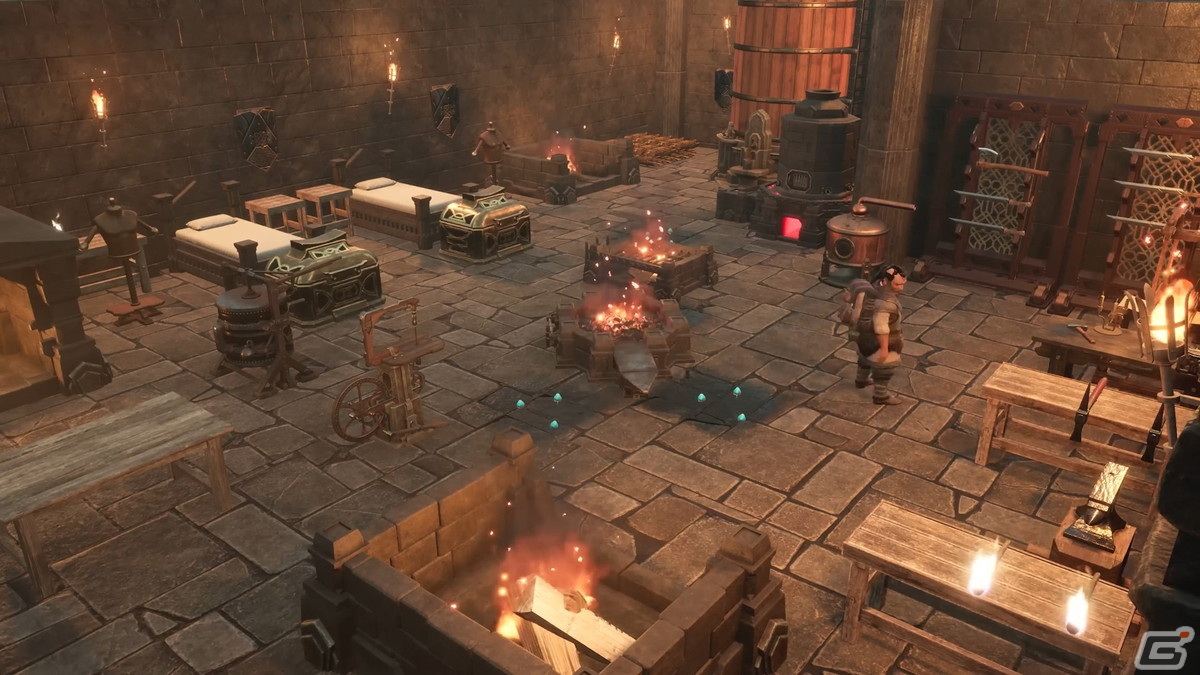 指輪物語」の世界でドワーフの冒険を描くサバイバルクラフトRPG「The