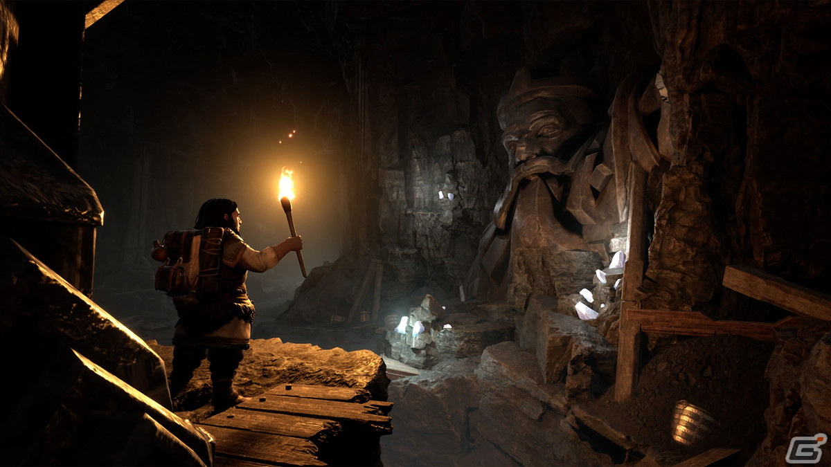 「指輪物語」の世界でドワーフの冒険を描くサバイバルクラフトRPG「The Lord of the Rings: Return to Moria」の日本語版がPS5で5月23日に発売！の画像4