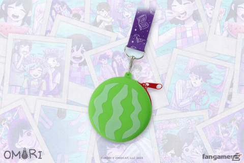 「OMORI」とFangamerがコラボした半袖シャツ、お弁当箱、ネックポーチ、キャップが登場！の画像