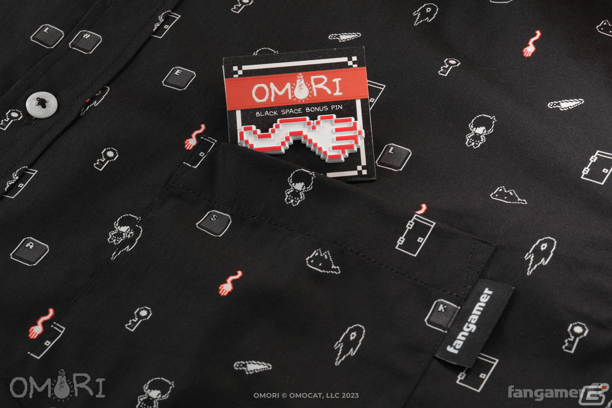 「OMORI」とFangamerがコラボした半袖シャツ、お弁当箱、ネックポーチ、キャップが登場！の画像5