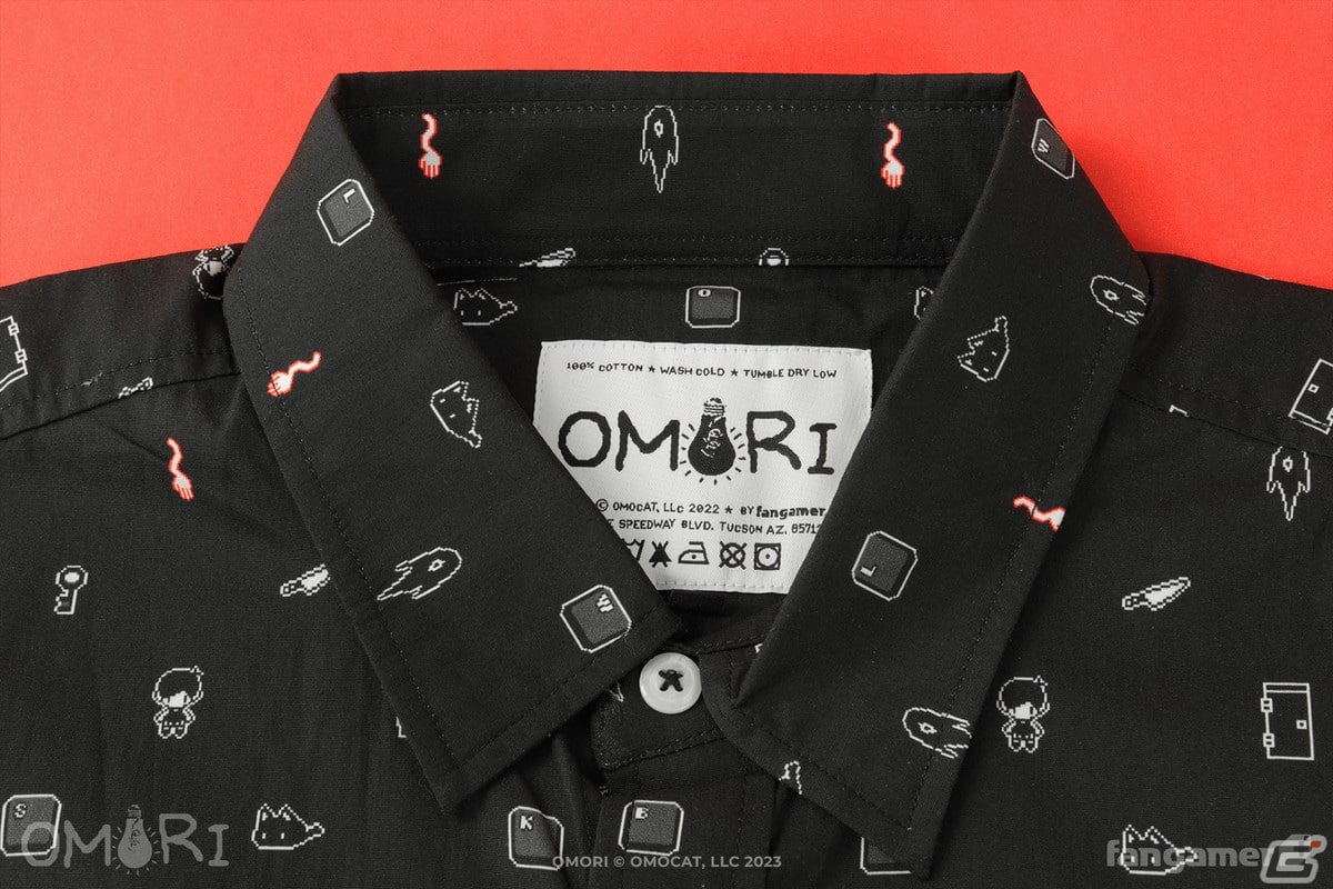 「OMORI」とFangamerがコラボした半袖シャツ、お弁当箱、ネックポーチ、キャップが登場！の画像6