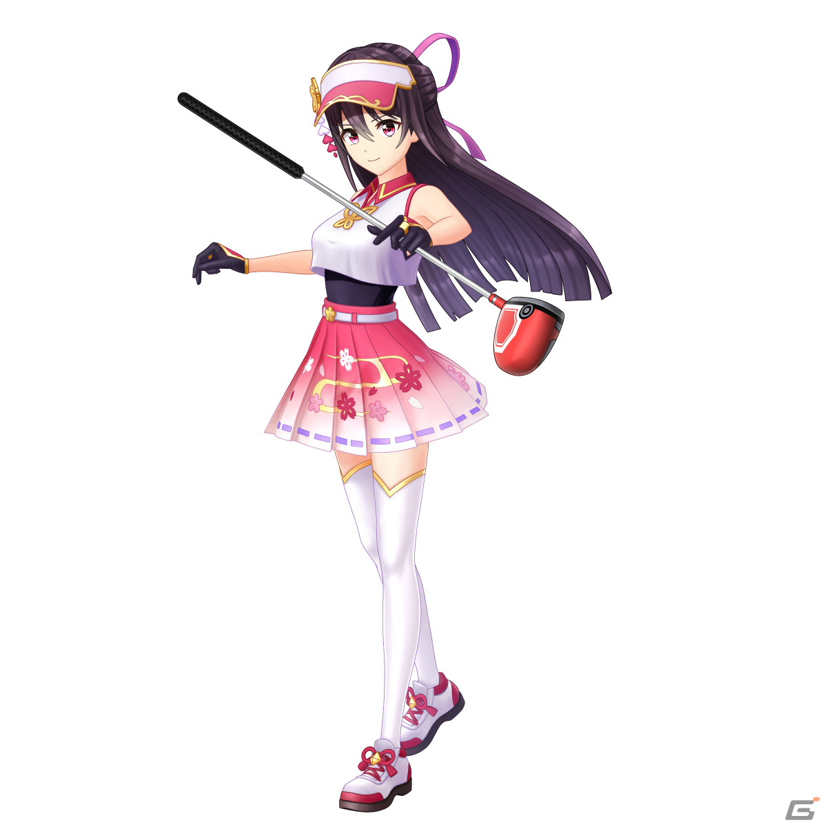 「白猫GOLF」新ゴルファーとしてカスミ（CV：三澤紗千香）が登場！春の大型キャンペーン「SPRING GOLFES'24 桜温泉」も実施の画像
