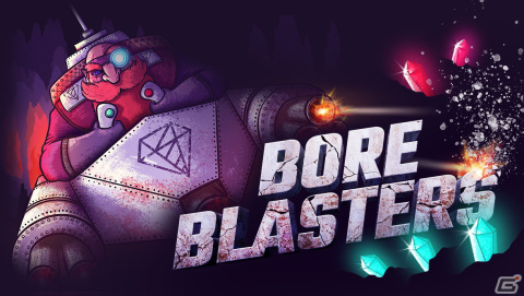 マシンガン・ドリルで岩や土を爆破しながら地中を進め！採掘ローグライクアクション「BORE BLASTERS」が3月8日にSteamでリリースの画像1