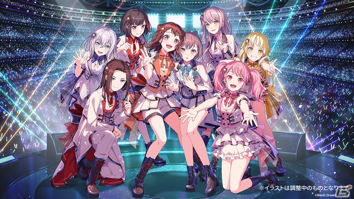 「ガルパ」7周年を記念した新キービジュアルが公開!キャンペーンや新規ライブの情報もの画像