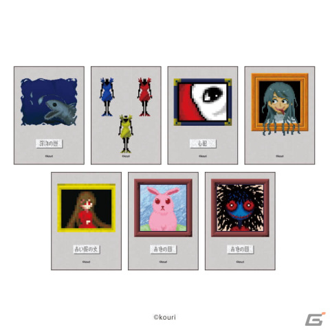 「Ib」とタワーレコードカフェのコラボが開催！描き下ろし＆ミニキャライラストを使った缶バッジやアクリルカードが会場限定で販売の画像13