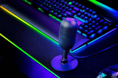 鮮やかなライティング機能を搭載したストリーマー向けUSBマイク「Razer Seiren V3 Chroma」＆「Razer Seiren V3 Mini」が登場！の画像6