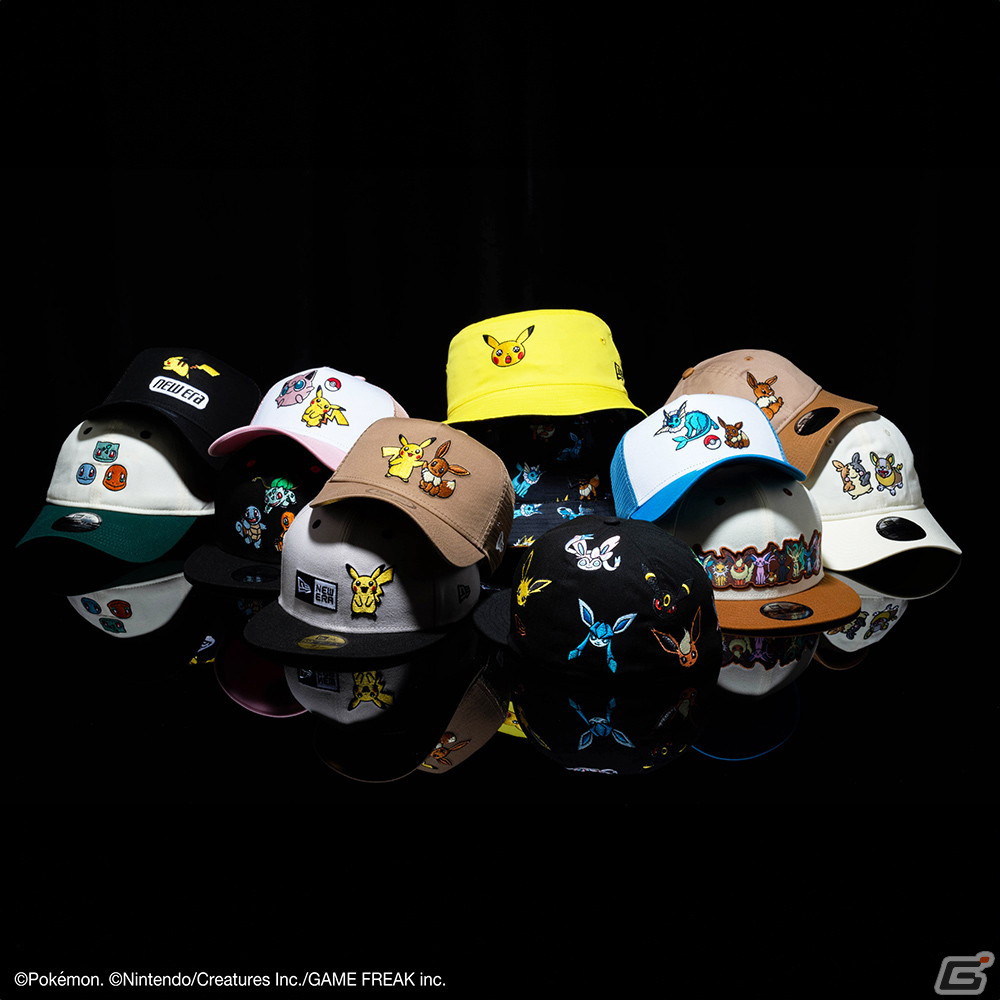 ニューエラから「ポケットモンスター」をフィーチャーしたコレクションが登場！3月7日より販売開始の画像2
