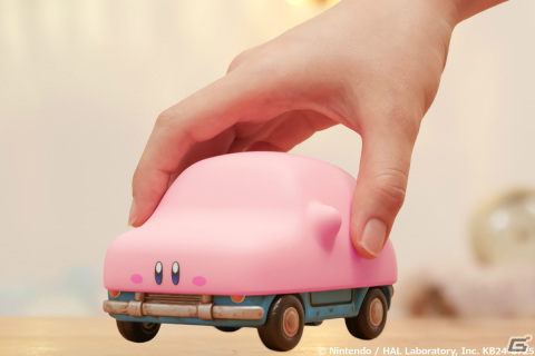 「星のカービィ」より“カービィ くるまほおばりVer.”がPOP UP PARADEに登場！後ろに引いて手を離すと走るの画像2