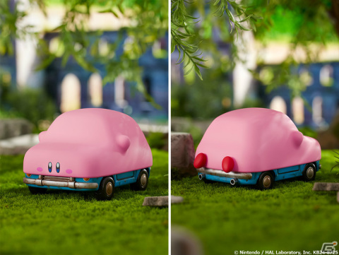 「星のカービィ」より“カービィ くるまほおばりVer.”がPOP UP PARADEに登場！後ろに引いて手を離すと走るの画像5