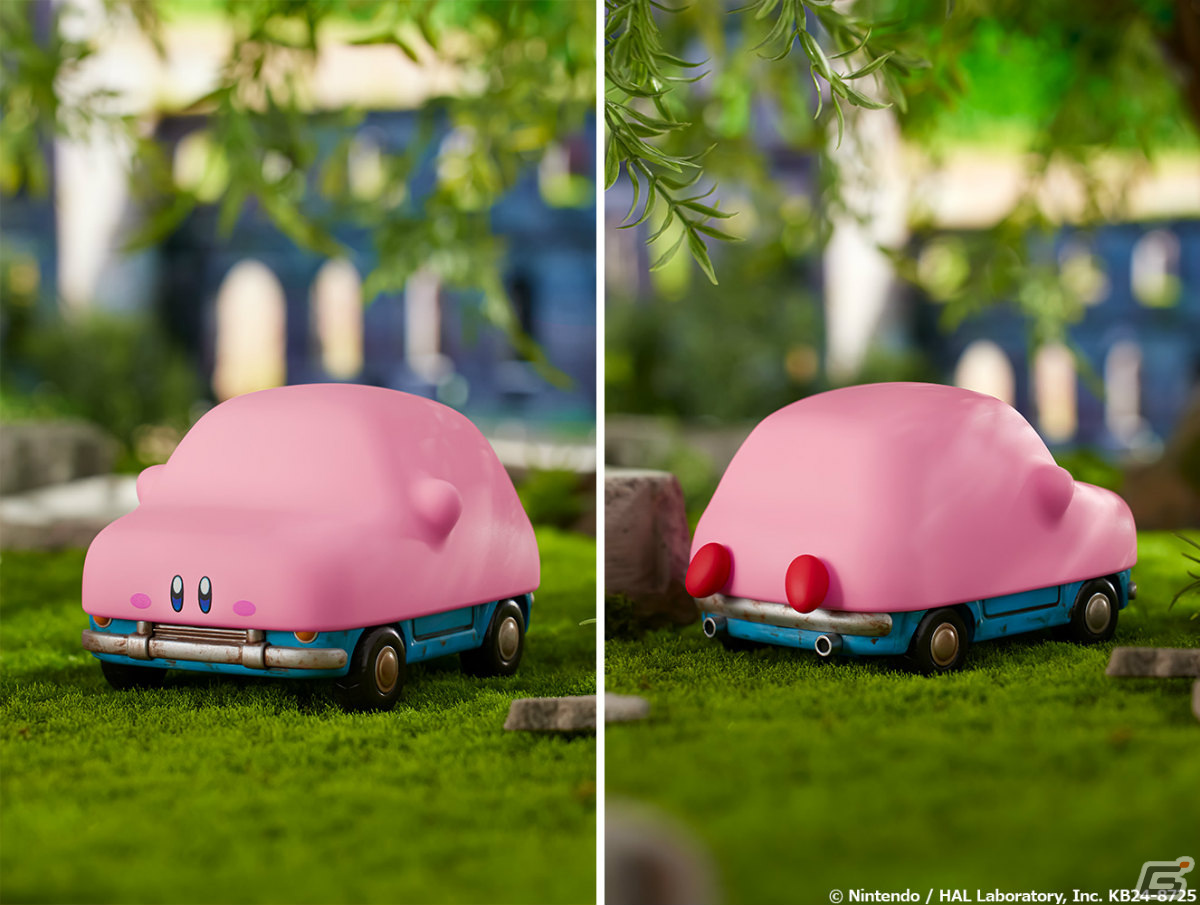 「星のカービィ」より“カービィ くるまほおばりVer.”がPOP UP PARADEに登場！後ろに引いて手を離すと走るの画像