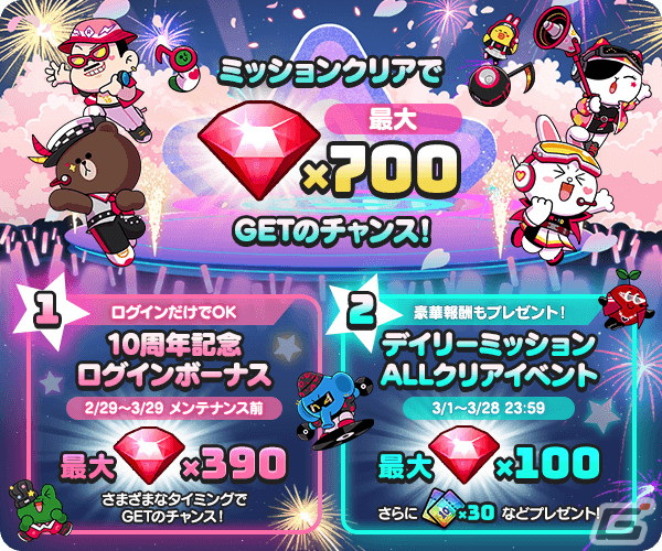 「LINE レンジャー」は10周年！★8 桜ミクや楽曲「Tell Your World」が聞けるBGM付タワースキンが登場する「桜ミク」とのコラボが開催の画像