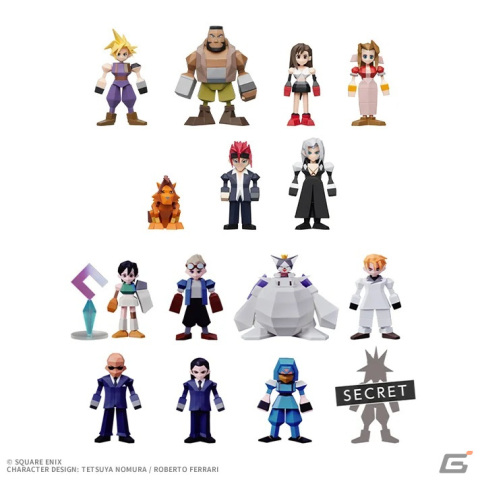 「FINAL FANTASY VII REBIRTH 発売記念くじ」3月2日に発売！クラウド、ティファのフィギュアなどをラインナップの画像25