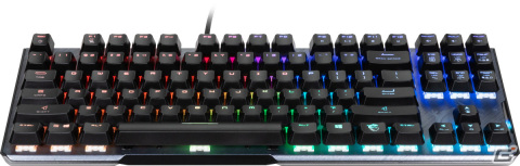 MSI、軽量メカニカルスイッチ採用のゲーミングキーボード「VIGOR GK50 ELITE TKL LR JP」を発売の画像3