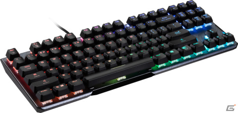 MSI、軽量メカニカルスイッチ採用のゲーミングキーボード「VIGOR GK50 ELITE TKL LR JP」を発売の画像4