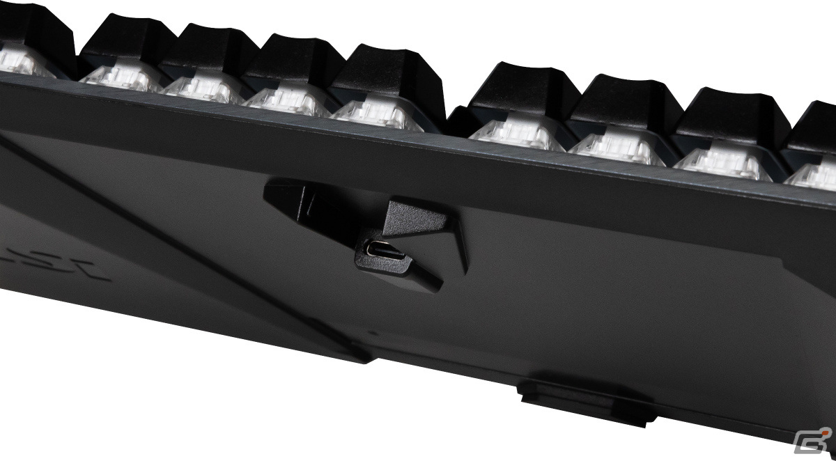 MSI、軽量メカニカルスイッチ採用のゲーミングキーボード「VIGOR GK50 ELITE TKL LR JP」を発売の画像